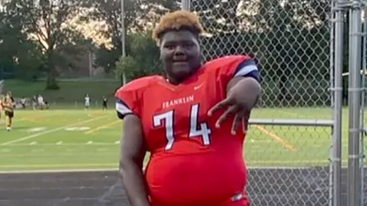 Leslie Noble, a junior on the Franklin High (Maryland) football team collapsed and died after suffering a medical emergency during practice on Wednesday. Noble also played on the school's basketball team.