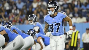 Tennessee Titans wide receiver Xavier Restrepo