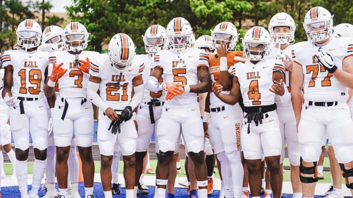 The Kell Longhorns host the North Atlanta Warriors as the 2024 Georgia high school football season gets underway with this matchup in the 2024 Corky Kell + Dave Hunter Classic