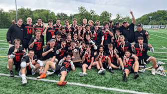 Middletown's boys lacrosse team stunned Fallston in the Class 1A state championship game, rallying back from a 7-0 deficit to win 9-8 for its first state crown.