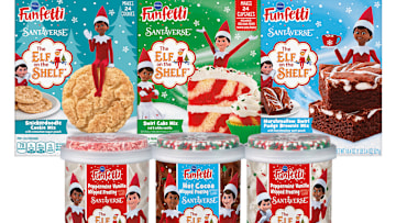 Funfetti The Elf on the Shelf holiday baking treats