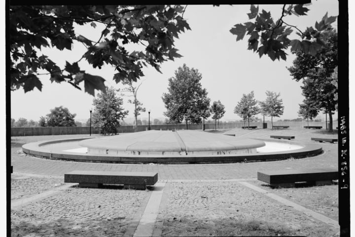 Benjamin Banneker Park in Washington, D.C., circa 1968.