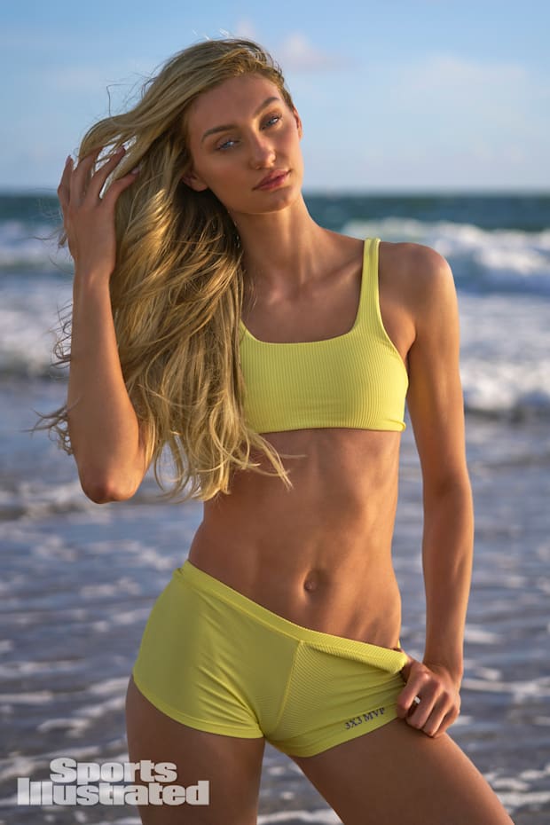 Cameron Brink was photographed by Ben Horton at The Boca Raton.