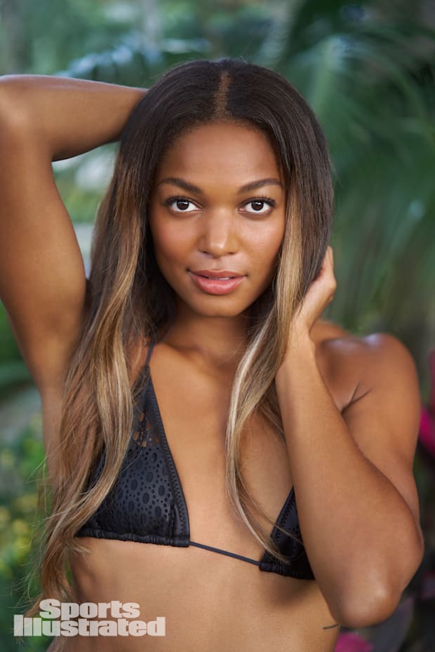 Gabby Thomas was photographed by Ben Horton at The Boca Raton.