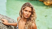 Ellie Thumann was photographed by Ben Watts in Bermuda.