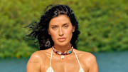 Nicole Williams English was photographed by Yu Tsai in Jamaica. Swimsuit by Akoia Swim. Necklace by Joie DiGiovanni.