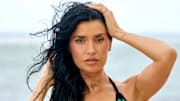 Nicole Williams English was photographed by Yu Tsai in Jamaica. Swimsuit by Indah. 