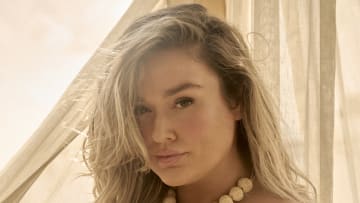 Hunter McGrady was photographed by Yu Tsai in Mexico.