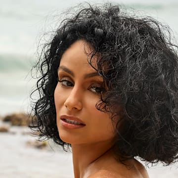 Nazanin Mandi was photographed by Yu Tsai in Jamaica. 