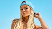 Olivia Dunne was photographed in Bermuda by Ben Watts. Hat by 47 Brand.