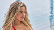 Ali Truwit was photographed by Ben Horton at The Boca Raton. Swimsuit by Tinye Swim.