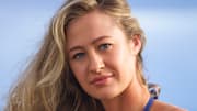 Nelly Korda was photographed by Ben Horton at The Boca Raton. Swimsuit by Yasmine Eslami.