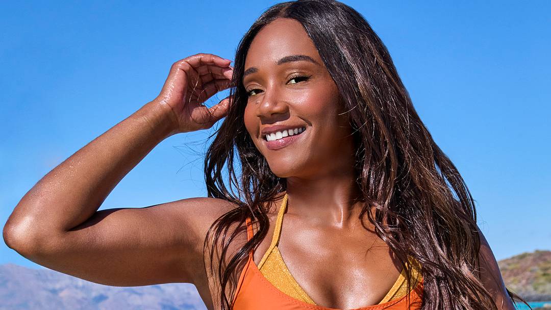 Tiffany Haddish was photographed by James Macari in Loreto, Baja California Sur, Mexico. Swimsuit by SAME. Tiffany Haddish was photographed by James Macari in Loreto, Baja California Sur, Mexico. Swimsuit by SAME.