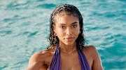 Lori Harvey was photographed by Yu Tsai in Mexico. 