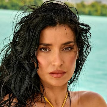 Nicole Williams English was photographed by Yu Tsai in Jamaica. Swimsuit by Tropic of C.
