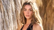 Brianna LaPaglia was photographed by Katherine Gougen at The Austin Estate. Swimsuit by Christopher Esber.