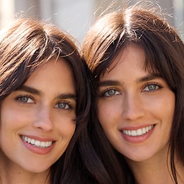 Renee and Elisha Herbert were photographed by Derek Kettela in Zurich, Switzerland.