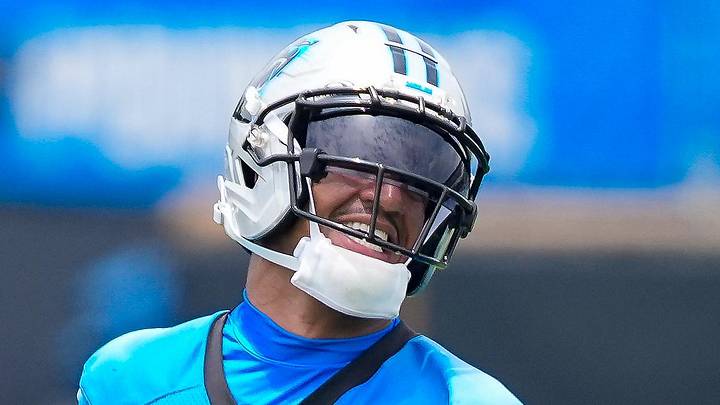 Carolina Panthers running back Chuba Hubbard