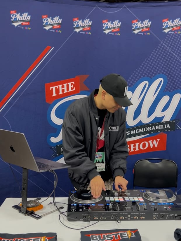 DJ Nico Oso at the Philly Show