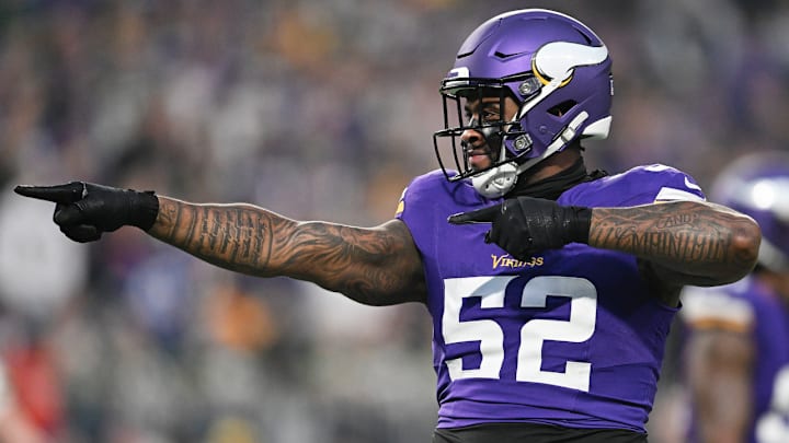 Tennessee Titans edge rusher Jihad Ward during his time with the Minnesota Vikings Tennessee Titans edge rusher Jihad Ward during his time with the Minnesota Vikings
