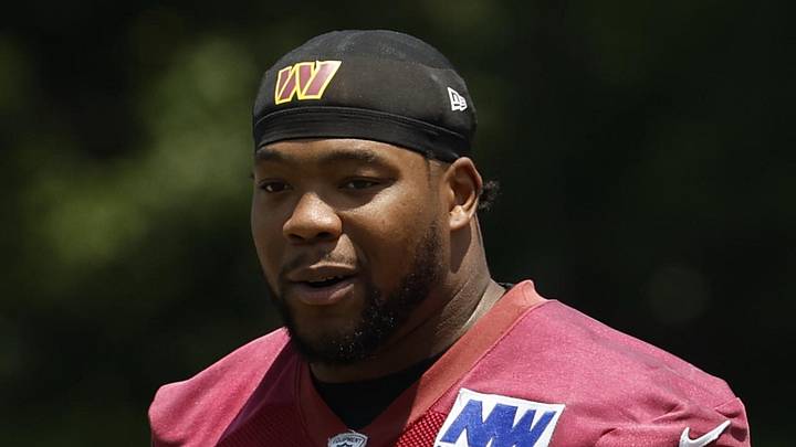 Washington Commanders defensive lineman Daron Payne