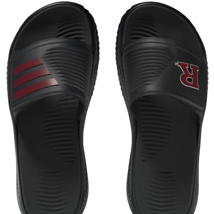 Rutgers Scarlet Knights Adidas Slides