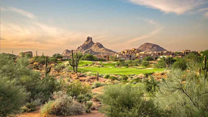 The Pinnacle Course at Troon North outside Phoenix.