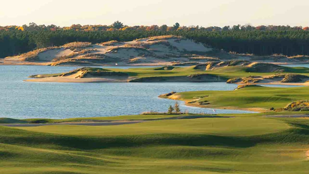 The 9th and 10th holes at the Commons.