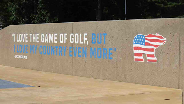 Jack Nicklaus wall