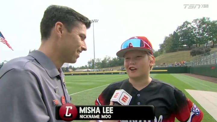 Many fans agreed that Canadian Little Leaguer Misha Lee knew ball. Many fans agreed that Canadian Little Leaguer Misha Lee knew ball.