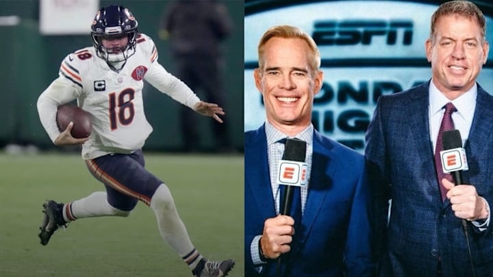 Joe Buck explains what happened between Caleb Williams and Troy Aikman earlier in the season. Joe Buck explains what happened between Caleb Williams and Troy Aikman earlier in the season.