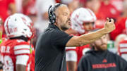 Nebraska head coach Matt Rhule 