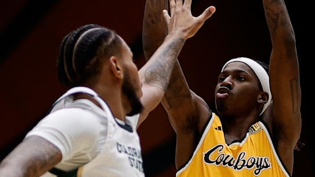 Baylor Bears transfer guard Obi Agbim Big 12 basketball coach Scott Drew