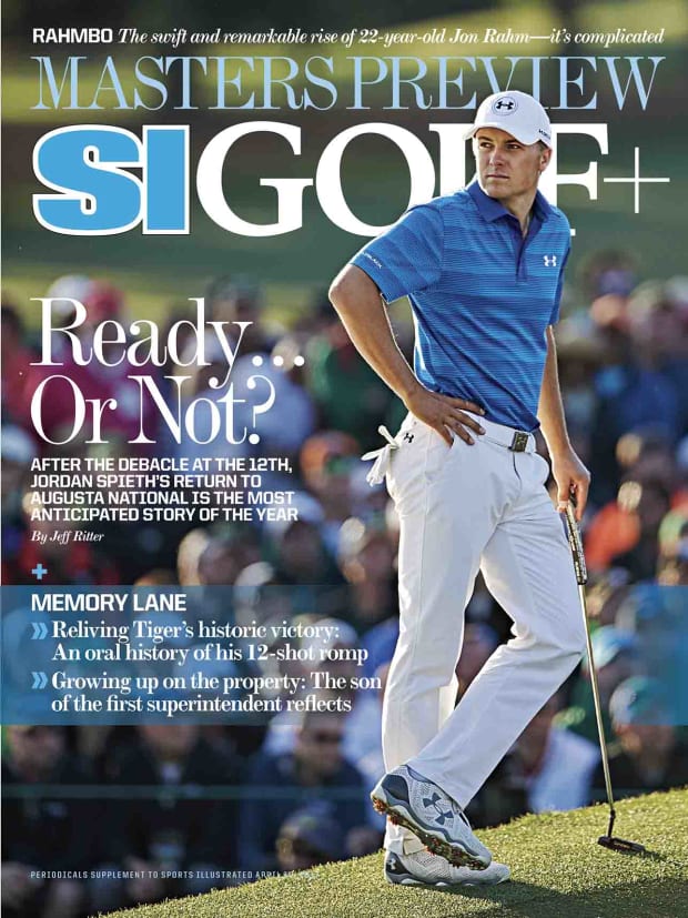 Jordan Spieth, April 2017 cover photo