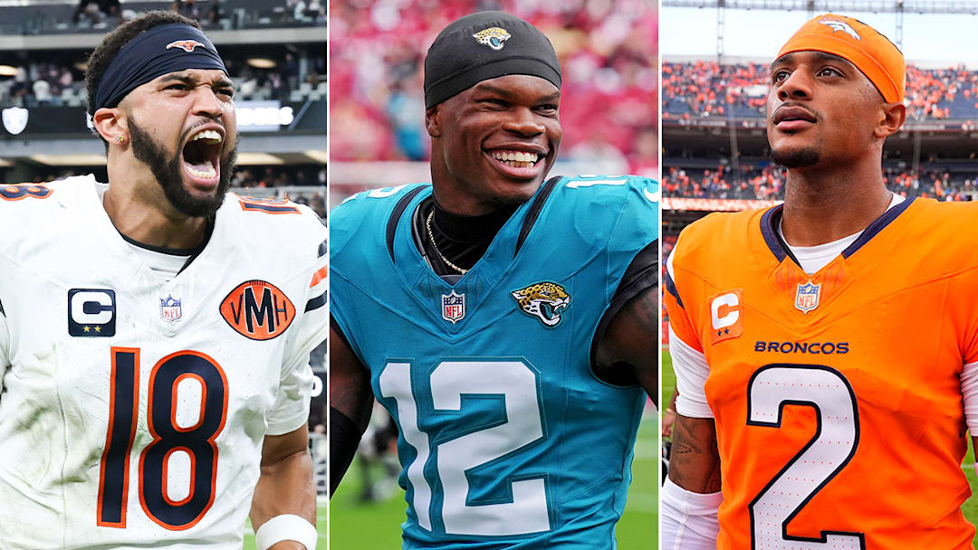 Chicago's Caleb Williams, Jacksonville's Travis Hunter and Denver's Patrick Surtain II made our list of the projected top 50 players for 2026.