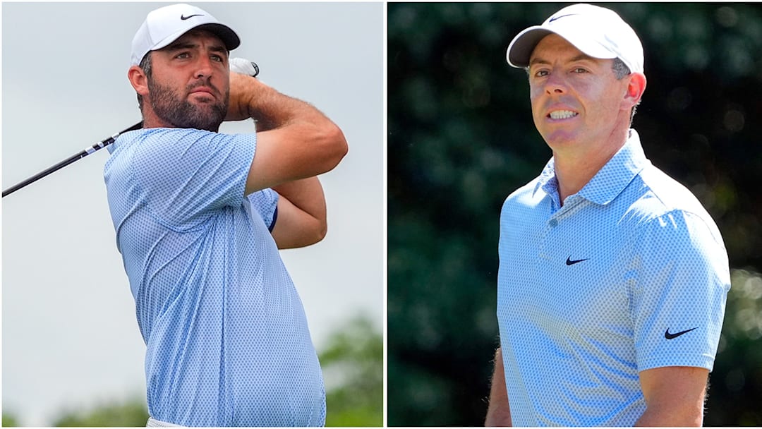 Scheffler and McIlroy enter the PGA as the two top-ranked players in the world.