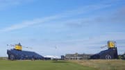 The 18th hole at Royal Troon.