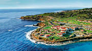Terranea Resort has nine holes and more than 500 rooms on the Pacific coastline.