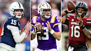 Allar, Nussmeier and Sellers and three of the top quarterback prospects in the 2026 NFL draft.