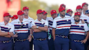 The U.S. Ryder Cup team could only watch late Sunday as Europe celebrated.