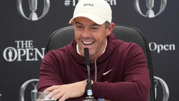 Rory McIlroy met the media on Tuesday at Royal Troon.