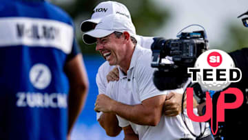 A repeat victory by Rory McIlroy and Shane Lowry (behind McIlroy) at the Zurich would give McIlroy 30 career wins on the PGA Tour. 