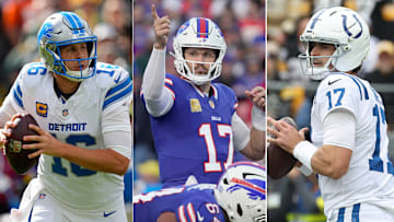 Jared Goff, Josh Allen and Daniel Jones will be three quarterbacks in the spotlight during the second half of the season.