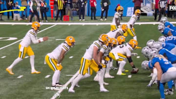 Packers coach Matt LaFleur appeared to call a timeout after seeing his player false start on a pivotal fourth down against the Lions.
