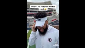 Ole Miss defensive tackle Jon Seaton shared a new TikTok video that seemed to poke fun at his former coach Lane Kiffin.