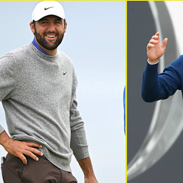 Scottie Scheffler and Rory McIlry are in contention entering the weekend at Portrush.