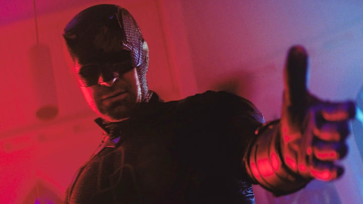 Matt Murdock / Daredevil (Charlie Cox) in Marvel Television's DAREDEVIL: BORN AGAIN, exclusively on Disney+. 