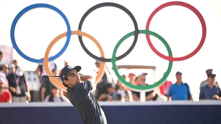 Joaquin Niemann of Chile opened with a 5-under 66, three shots behind leader Hideki Matsuyama of Japan at Le Golf National.