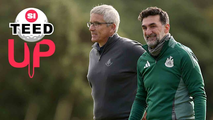 Jay Monahan and Yasir Al-Rumayyan were in a meeting last week with President Donald Trump as discussions continue to unify pro golf. Jay Monahan and Yasir Al-Rumayyan were in a meeting last week with President Donald Trump as discussions continue to unify pro golf.