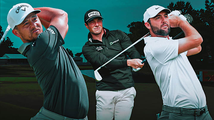Xander Schauffele (left), Viktor Hovland (center) and Scottie Scheffler (right) are among the betting picks for the FedEx St. Jude Classic. Xander Schauffele (left), Viktor Hovland (center) and Scottie Scheffler (right) are among the betting picks for the FedEx St. Jude Classic.